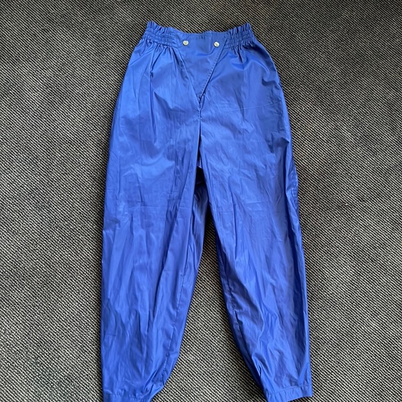 Dior Pants & Jumpsuits Christian Dior Vintage Blue Track Pants M